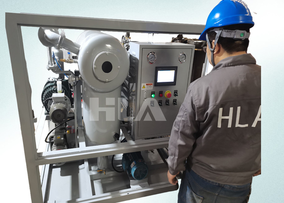 Drei-Stufen-Transformator-Ölfiltermaschine mit vollautomatischer Steuerung durch PLC