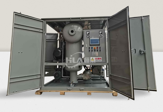 Transformatorölreinigungsmaschine mit Vakuumheizungsreinigungsmethode und Wassergehalt ≤ 3 ppm