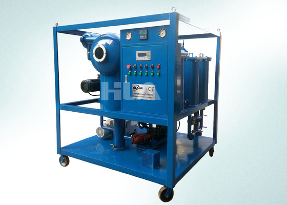 3000 L/h Durchflusstransformator Ölreiniger mit kaltem Stahlmaterial und 700 kg Kapazität