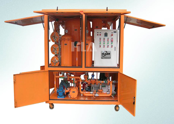 Staub saugen Sie Transformator-mobile Öl-Aufbereitungsanlage/Isolieröl-tragbaren Öl-Reinigungsapparat
