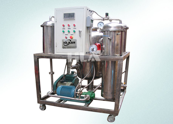 Tragbares Vakuumentwässerungsmittel-Öl-Reinigungs-System mit PLC-Kontrollsystem