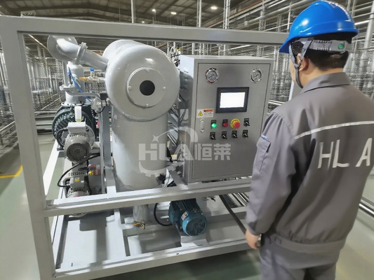 50 kW-150 kW Kraftölreinigungsmaschine für hohe Durchflussrate von 600-18000L/h in industriellen Anwendungen